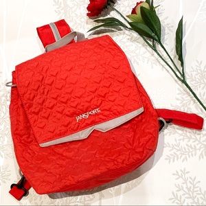JanSport Red Napsack Bag